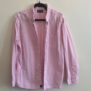Hawker Rye long sleeve button down Large-Short pink